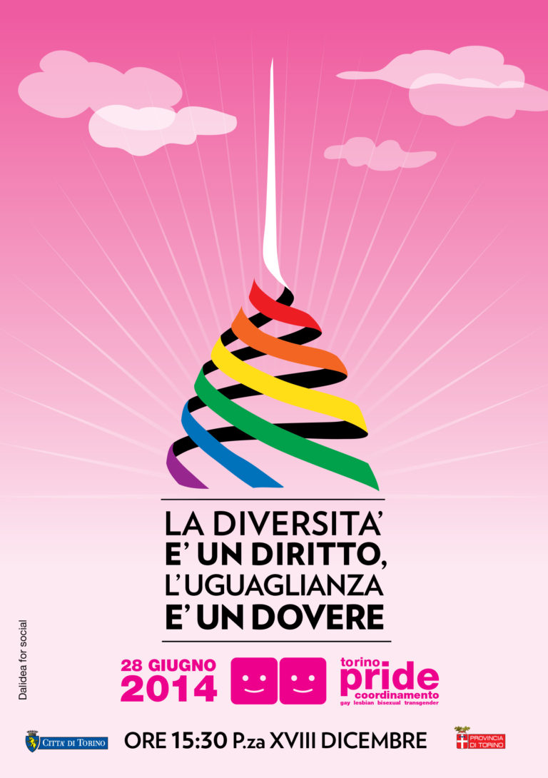 Locandina Torino Pride 2014