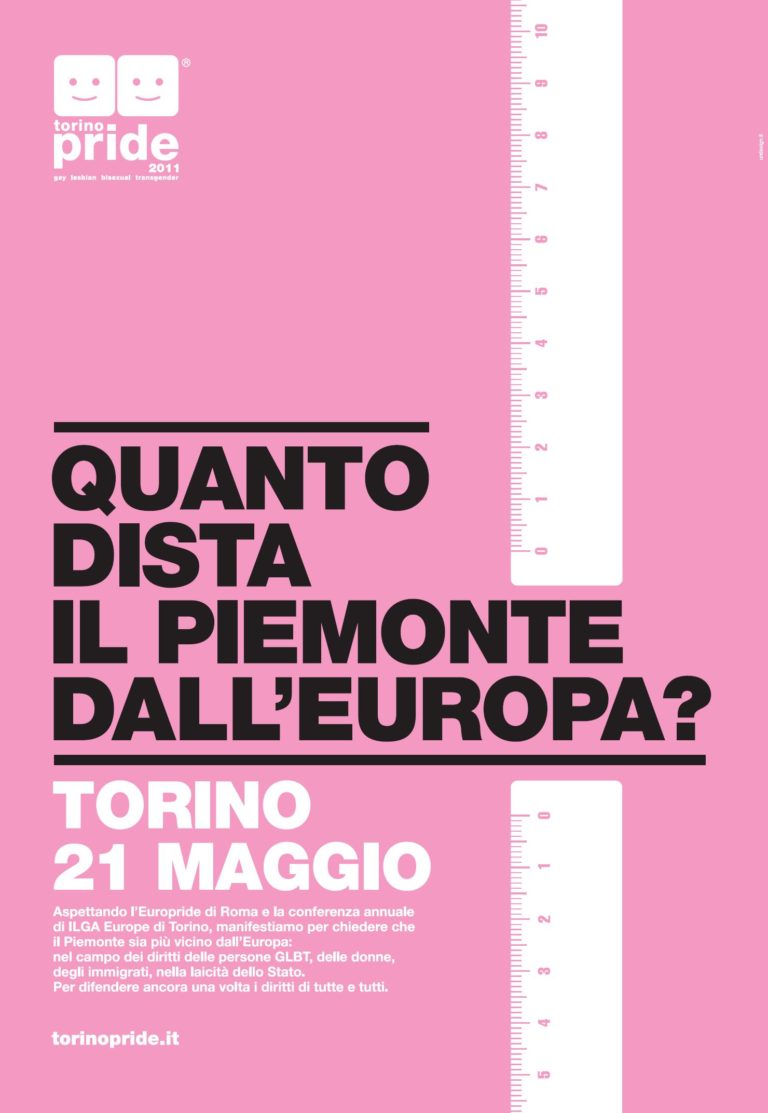 Locandina Torino Pride 2011