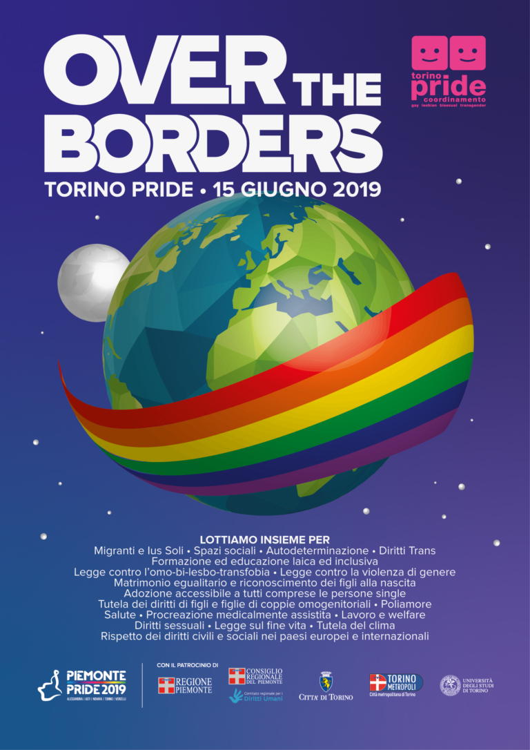 Locandina Torino Pride 2019