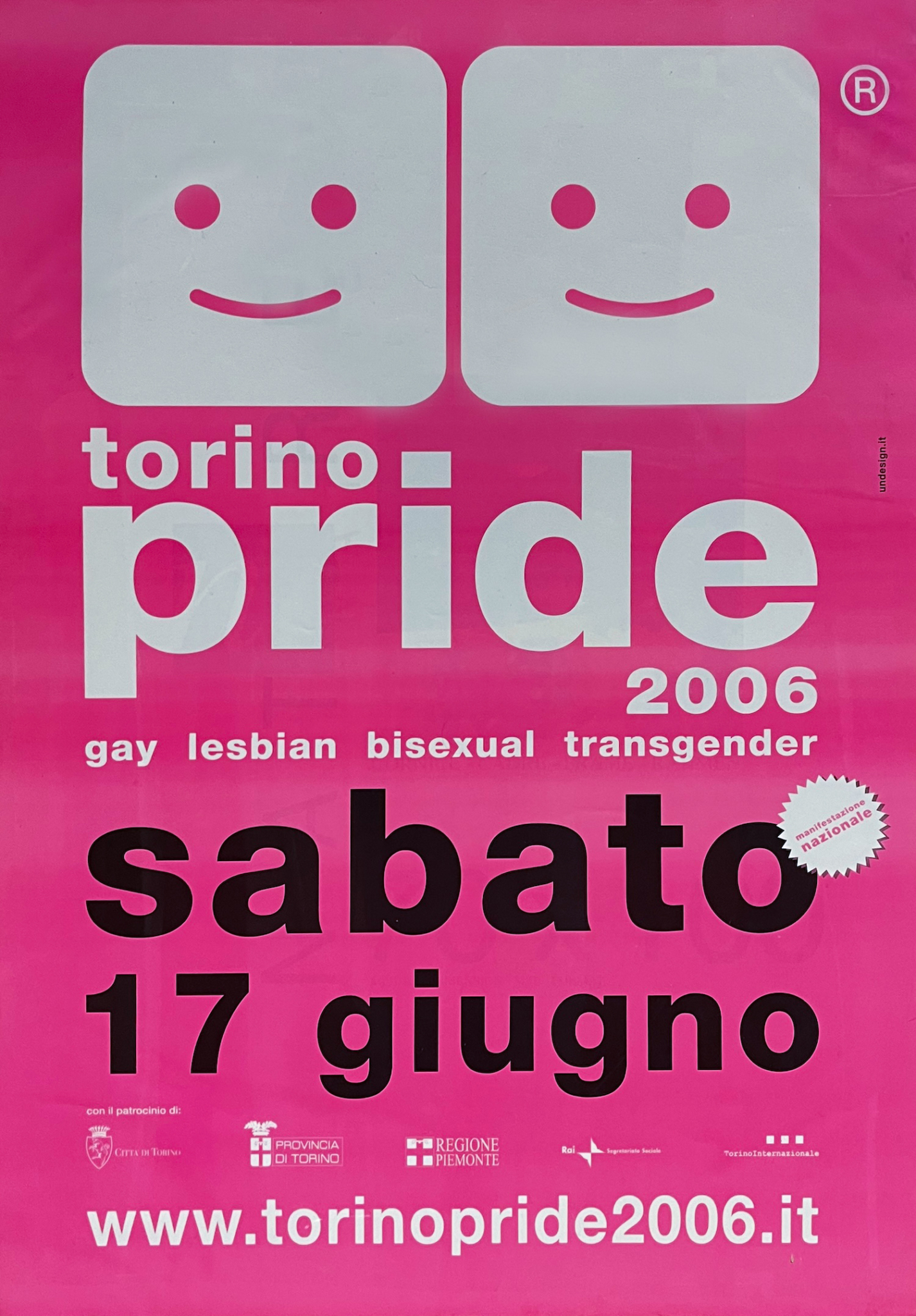 Locandina Torino Pride 2006