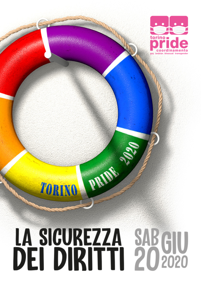 Locandina Torino Pride 2020