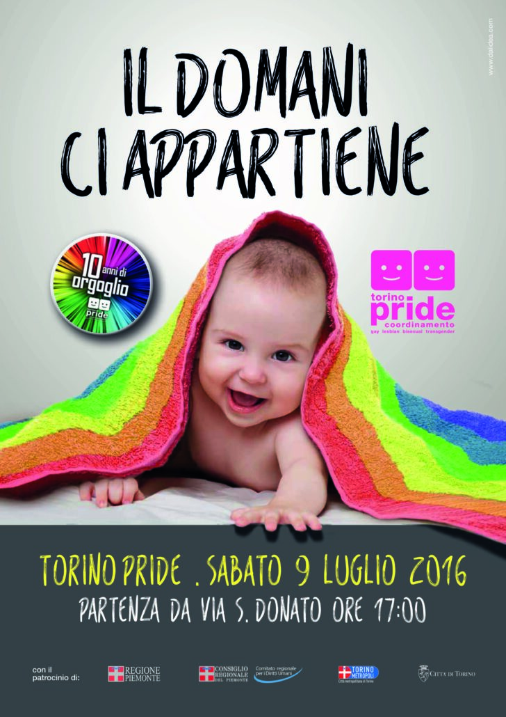 Locandina Torino Pride 2016