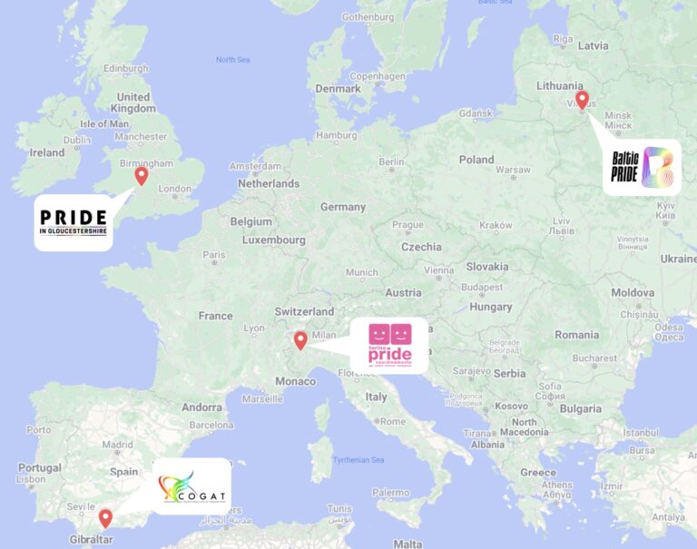 Città candidate per l'EuroPride 2027