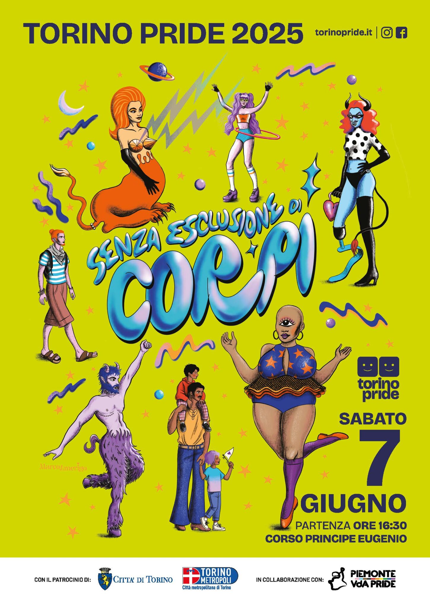 Locandina Torino Pride 2025
