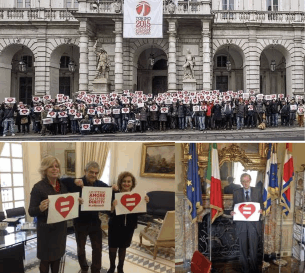 Manifestazione "Lo stesso sì" Torino Pride 2015