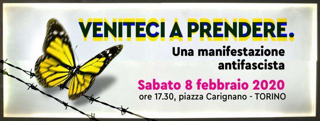 Manifestazione Veniteci a prendere Torino 2020